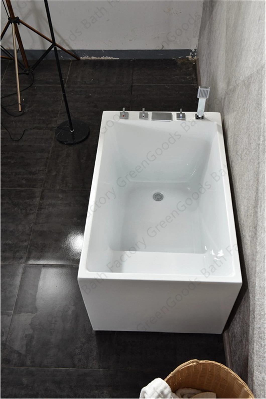 1000mm Deep Soaking ABS Freestanding Bath Tubs for Bigger Kids