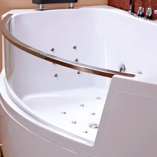 ABS Günstige, heiß verkaufte Massagebadewanne in Weiß