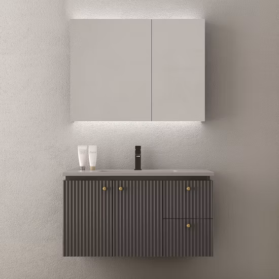 Luxuriöser Badezimmer-Waschtisch, Toilettenschrank, Badezimmer-Waschtisch, Badezimmer-Hängeschrank
